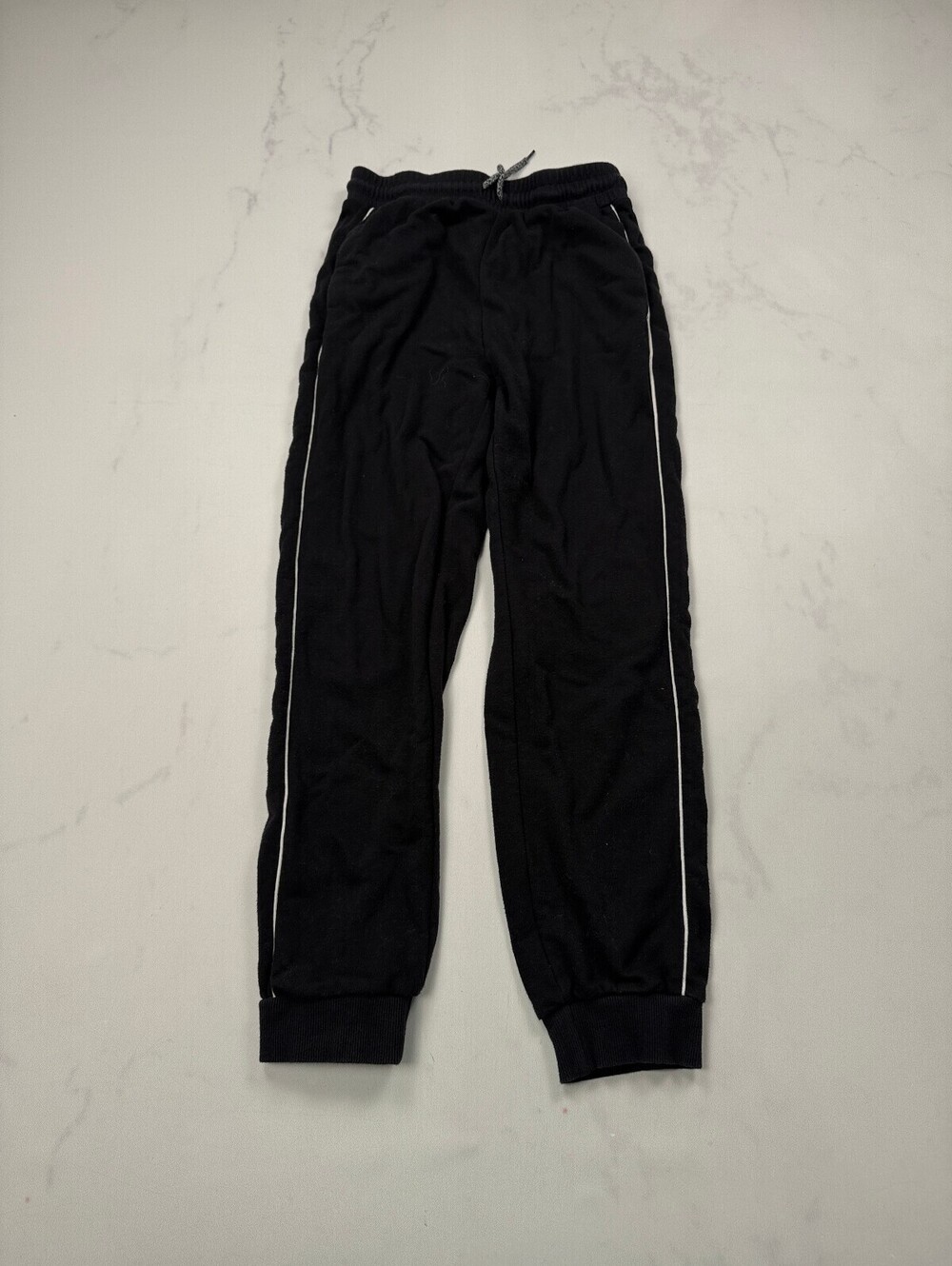H&M Joggers Pants Black 2010s Pull-On - Boys 16